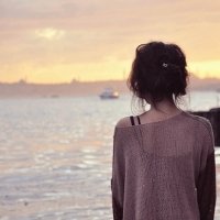 女生孤独背影头像合集 37张