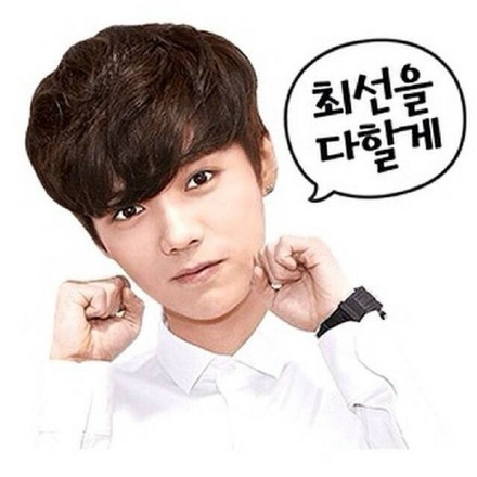 鹿晗同款萌萌哒聊天表情合集