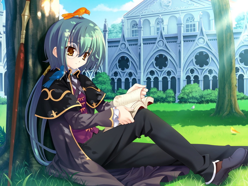 《地狱把妹王》萌系魅魔同人壁纸 白发小姐姐太可了