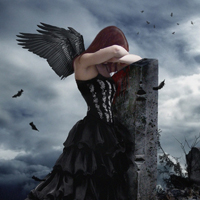 暗黑高冷又性感霸气！39张酷飒女生头像合集