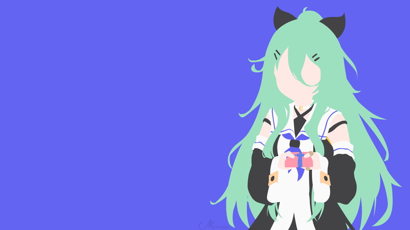 舰队Collection壁纸分享！山风（舰娘）高清1080P壁纸合集