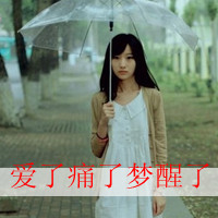 47张带字颓废女生头像 带着另一种清冷凄美