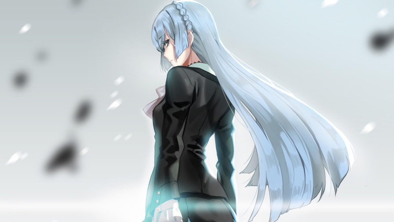 动漫少女侧颜氛围感壁纸合集