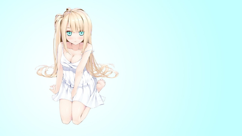 夏日赤脚少女动漫壁纸合集