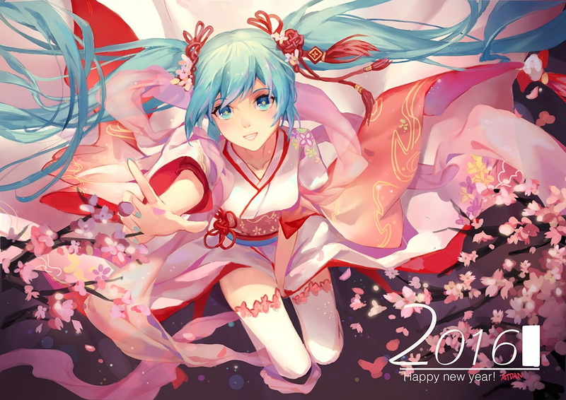 粉色系Vocaloid角色壁纸合集