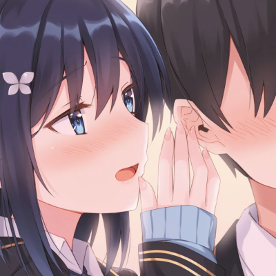 8组超甜动漫情侣头像 亲亲恩爱情头高清合集