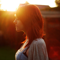 48张氛围感拉满的微信女生侧脸头像，每一张都超有意境感