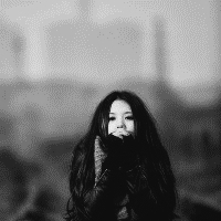 84张氛围感拉满的黑白女生头像 质感拉满的女生黑白头像合集