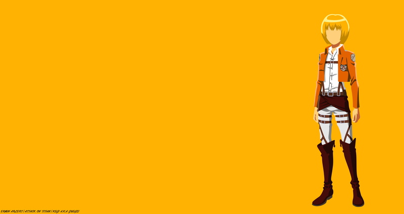 进击的巨人阿明·阿尔勒极简风8K壁纸 超高清壁纸来了