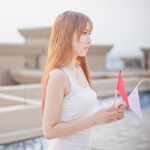 48张清纯穿背心女生头像合集 拿来当头像刚好