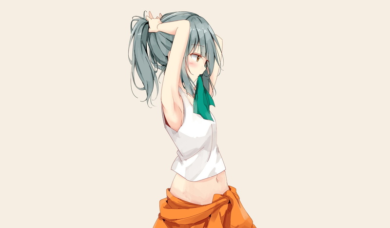 舰队收藏舰娘夕立超清壁纸1080P