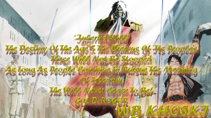 1080P海贼王高清壁纸 哥尔·D·罗杰路飞等角色合集