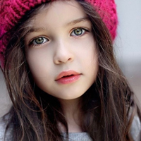 48张可爱欧美小女孩头像合集 女生头像专属素材