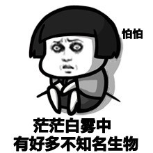 金馆长雾霾主题表情包合集