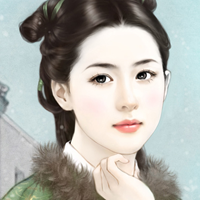 48张绝美古风漫画女生头像 适配QQ的古典氛围感女头