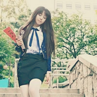 22张小清新单纯风格女生头像合集