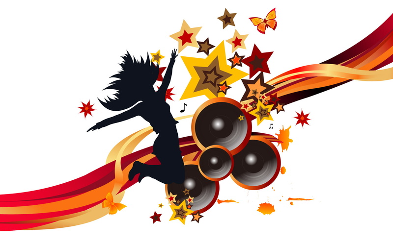 动漫少女热舞高清壁纸合集