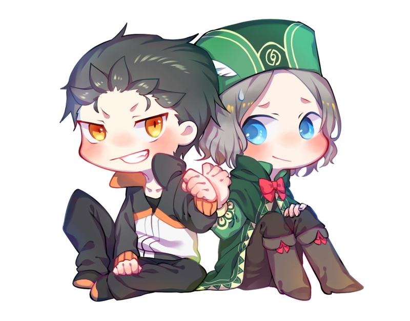 Re:从零开始的异世界生活 可爱Q版角色壁纸来啦！无关键词