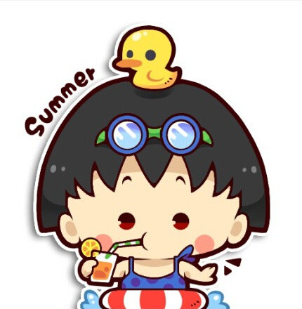 超可爱樱桃小丸子表情包合集