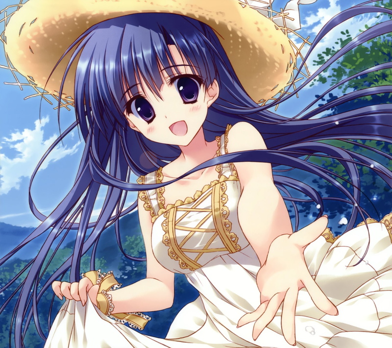 这部动漫壁纸太绝了！1080P高清的本木圆登场