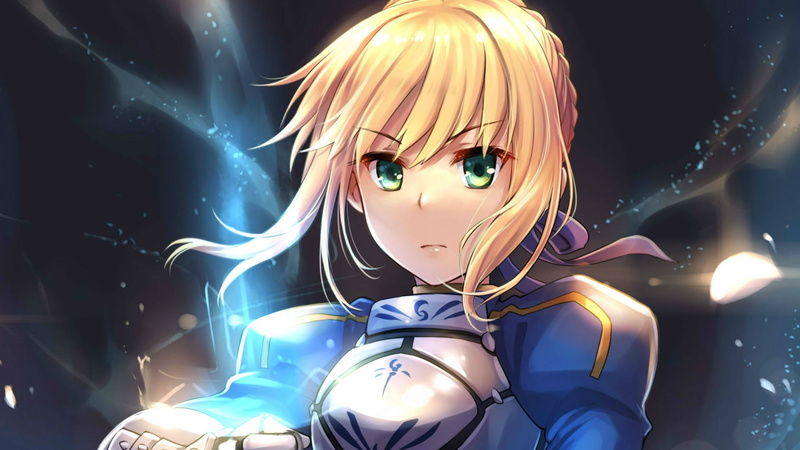 《FateZero》绝美壁纸合集 金发Saber绿眼铠甲造型拉满