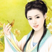 47张古风漫画女生头像 一键get古代美人QQ头像