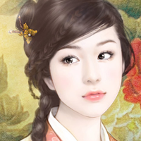 48张绝美古风漫画女生头像 适配QQ的古典氛围感女头