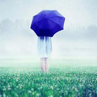 17张氛围感拉满！雨中打伞的伤感女生丧系头像
