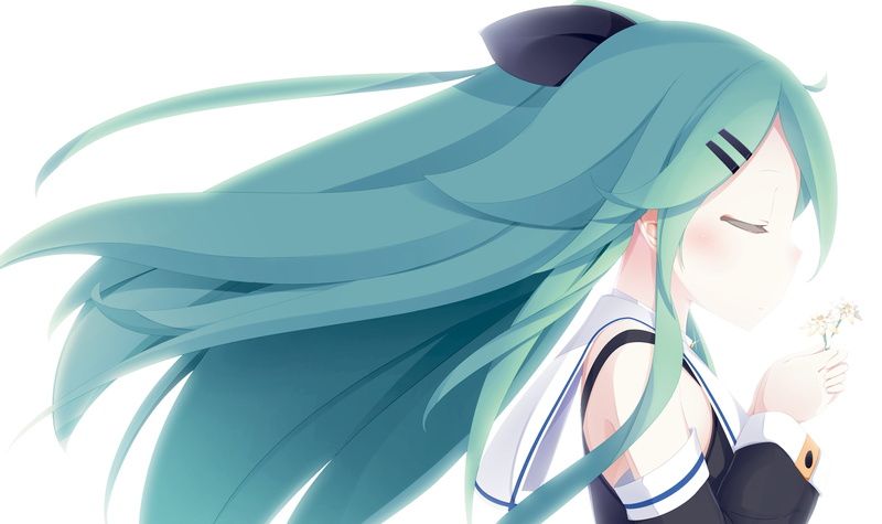 舰队收藏 舰娘山风1080P高清壁纸