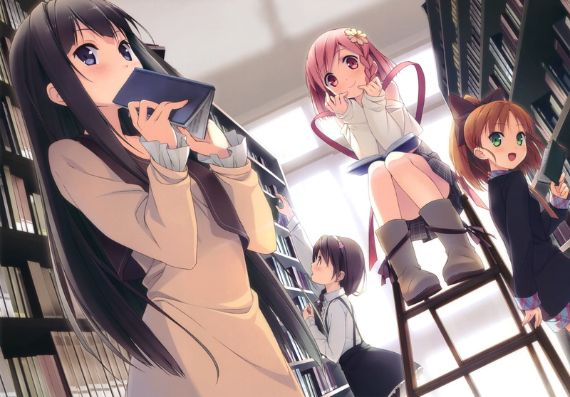 《你的日记》高清动漫壁纸合集 绫濑纱雪 弘濑奏 皆川夕日