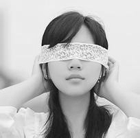 27张黑白蒙眼女生头像 清冷伤感风QQ头像合集