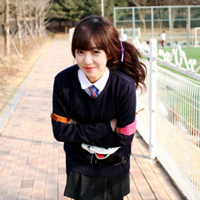 48张活力时髦马尾辫女生QQ头像合集