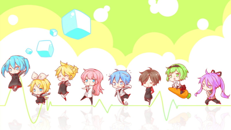 超萌Vocaloid角色高清壁纸合集