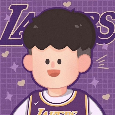 18张手绘篮球情侣头像 一男一女款合集