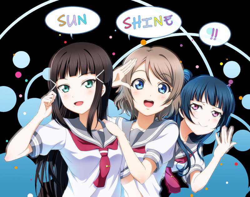LoveLive!Sunshine!!高清壁纸合集 黑泽黛雅 津岛善子 渡边曜