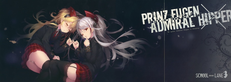 碧蓝航线同人壁纸合集 金发少女安睡