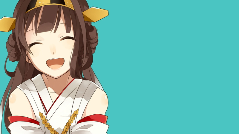 碧蓝眼睛少女壁纸 舰娘响来袭 720P高清手机壁纸