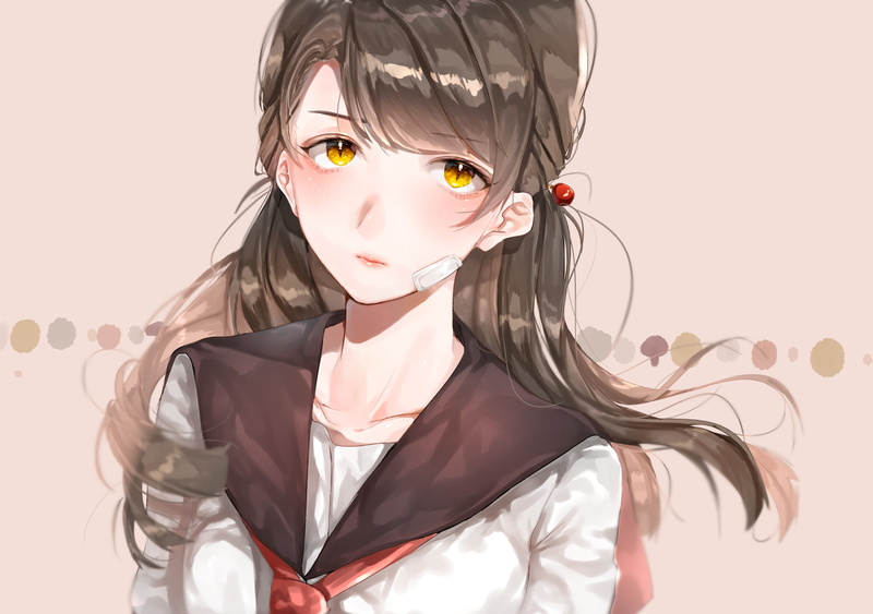 多款软萌日系校服少女壁纸合集