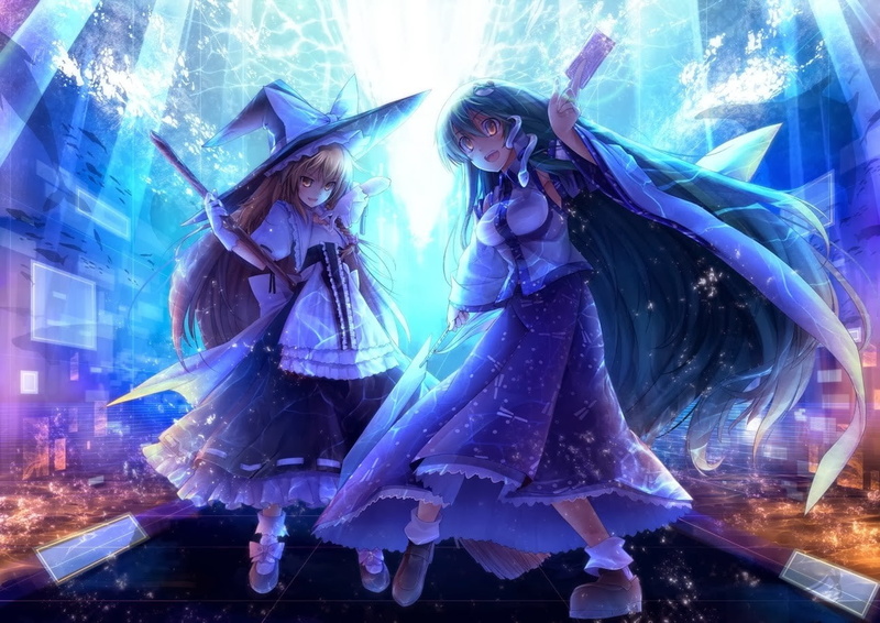 720P东方Project高清壁纸合集 少女夜生活氛围感拉满