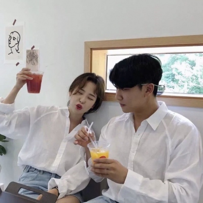 10组超耐看真人情侣头像 潮流氛围感拉满