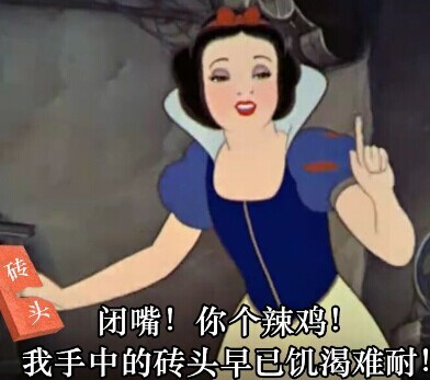 白雪公主梗图来啦！斗图必备表情包合集