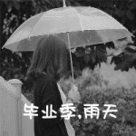 18张女生毕业伤感带字头像合集