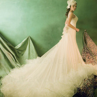 女生穿婚纱QQ头像合集 47张好看的头像素材