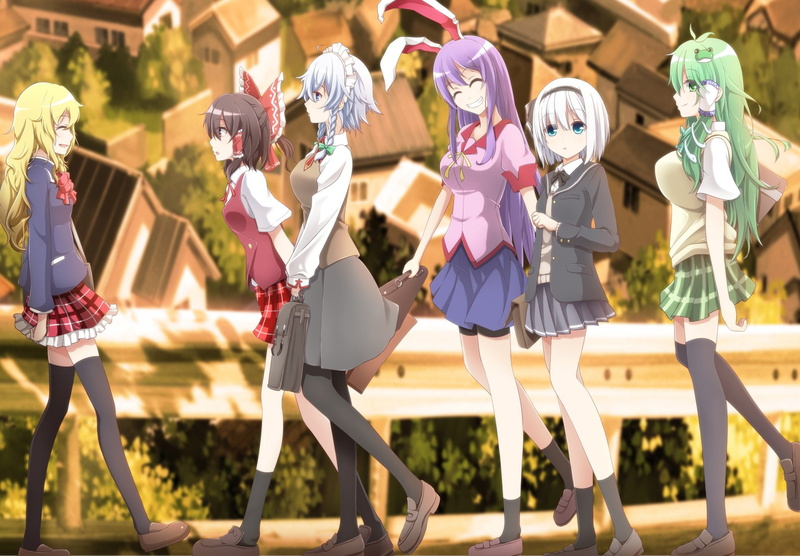 跨次元动漫壁纸大赏！Fate、化物语等多部神作角色同框