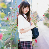 48张清新校服女生头像合集 适合当QQ头像的唯美风格