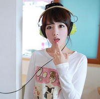 48张清新氛围感女生戴耳机头像 唯美氛围感拉满