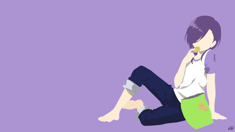 《打工人魔王》漆原半藏 极简风高清壁纸