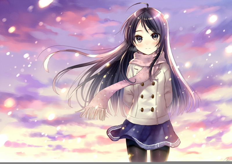 动漫里的青春少女壁纸合集