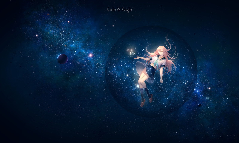 星空动漫少女壁纸 超吸睛高清美图