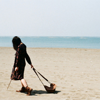 48张氛围感海边女生QQ头像合集 意境感拉满